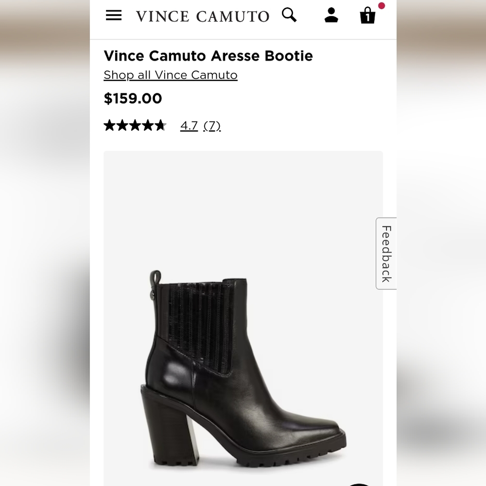 Vince Camuto Aresse Bootie